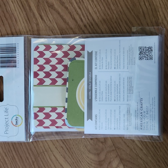Project Life School Themed Cards for Project Life scrapbooking - Picture 2 of 2